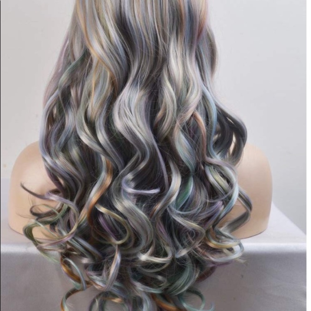 ✨Kris Multi color Cosplay full cap wig *NWT*✨ - Picture 5 of 6